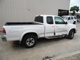 2001 TOYOTA TUNDRA XTRA CAB LIMITED WHITE 4.7 AT 2WD Z20062